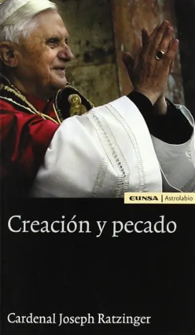 Portada de «Creación y pecado», de Benedicto XVI